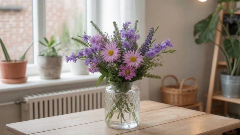 Frühlingshafte DIY-Projekte mit Blumen und Naturmaterialien für dein Zuhause
