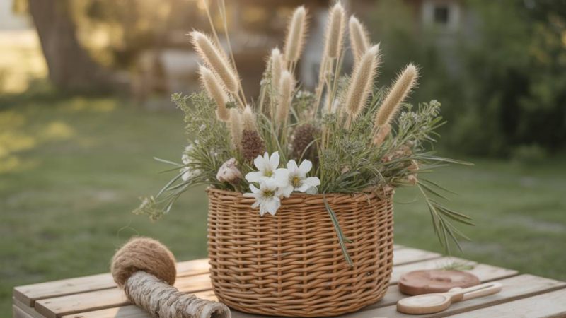 Sommerliche DIY-Projekte mit Naturmaterialien: Kreative Ideen für dein Zuhause