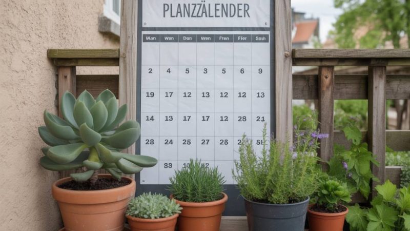 Ganzjähriger Pflanzkalender für Balkon und Garten: Was du wann säen, pflanzen und ernten kannst