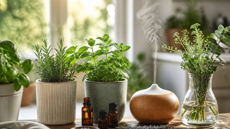 Natürliche Raumdüfte für ein gesundes Zuhause: Mit Pflanzen, Kräutern und DIY-Ideen zu mehr Wohlbefinden