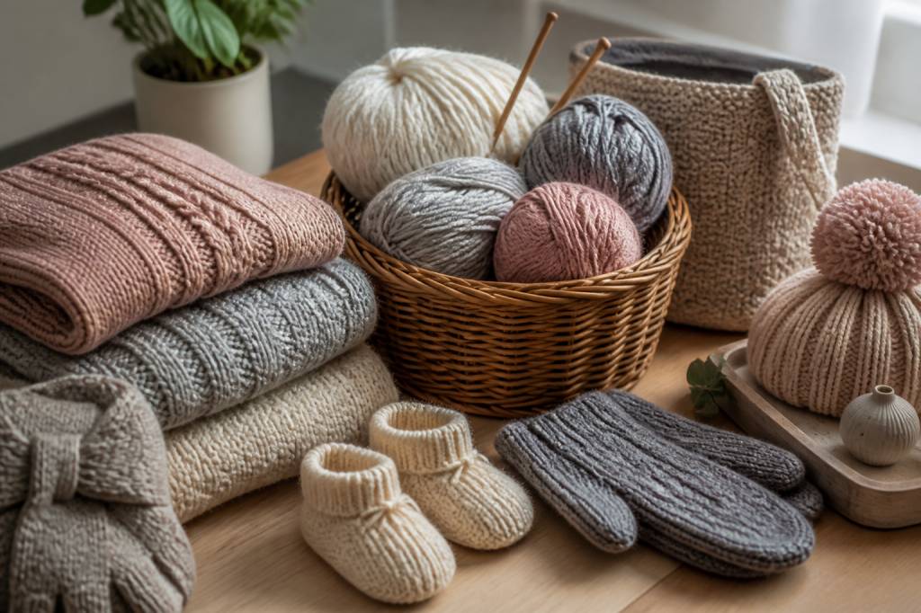 Was kann man alles stricken? Kreative Ideen für Kleidung, Wohnaccessoires und Geschenke